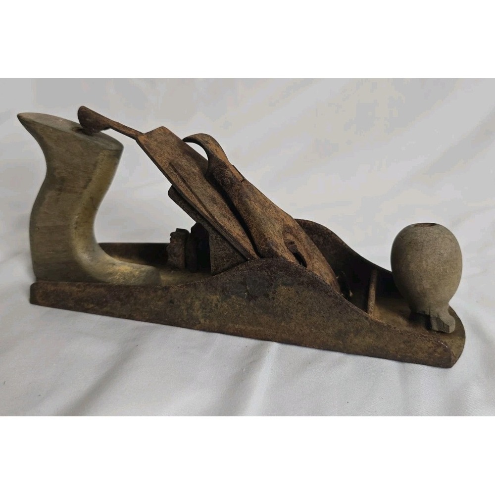 Vintage Metal and Wood Bench Plane